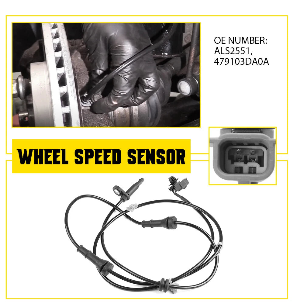 Front ABS Wheel Speed Sensor for Nissan Sentra (2013–2018)