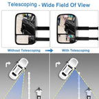 Manual Extending Towing Mirrors for Chevy GMC C/K 1500 2500 3500