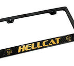 ABS License Plate Frame Replacement for Dodge Challenger SRT Hellcat (2015–2023)