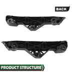 Set of 2 Front Bumper Retainers for Mazda 3 & 3 Sport (2010–2013)