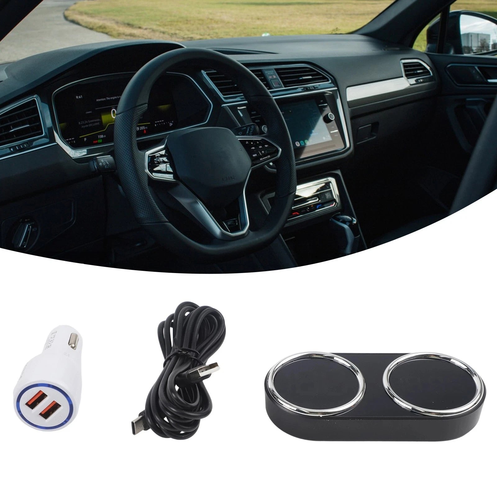 HUD Speedometer with USB Charger for Most Vehicle Models (2010–2023)