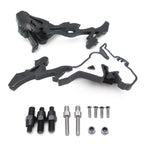 Custom Black Mirrors for Honda CBR 600RR, 900RR, Yamaha R6, Suzuki GSXR 600