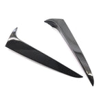 2X ABS Rear Window Side Spoiler Canard Splitter Trim for BMW X3 (2011–2017)