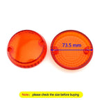Turn Signal Lens Cover for Yamaha Kawasaki Vulcan 1500 VN (1996–2009) Amber