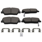 Front Ceramic Brake Pads Set for Kia Rondo Sorento Hyundai Azera Santa Fe (2007–2019)