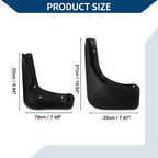 Set of 2 Mud Flaps Splash Guards for Mercedes Benz B Class B200 (2012–2015)