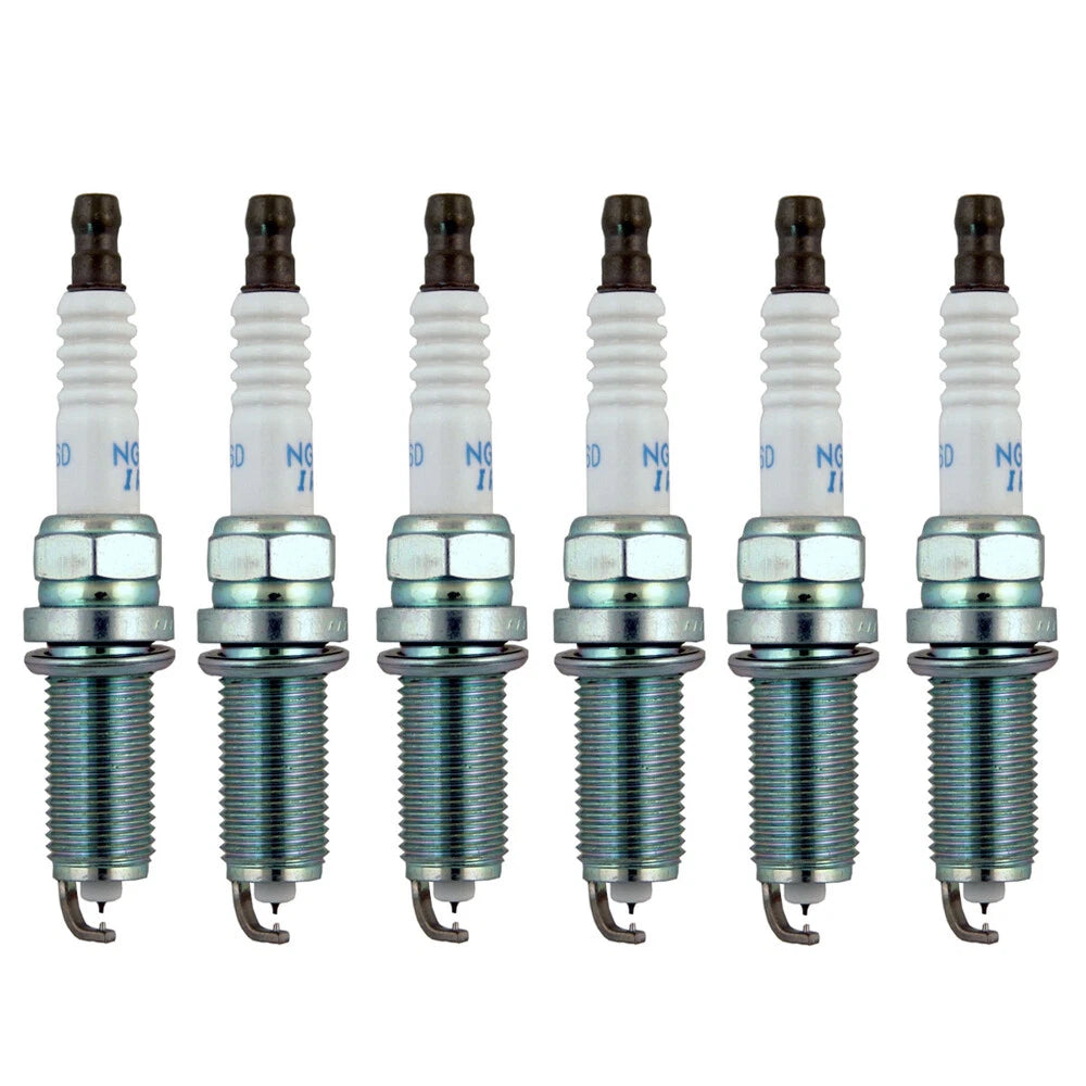 Set of 6 Spark Plugs NGK DILFR6 D11/6176 for Lexus RX350 Toyota Avalon Camry