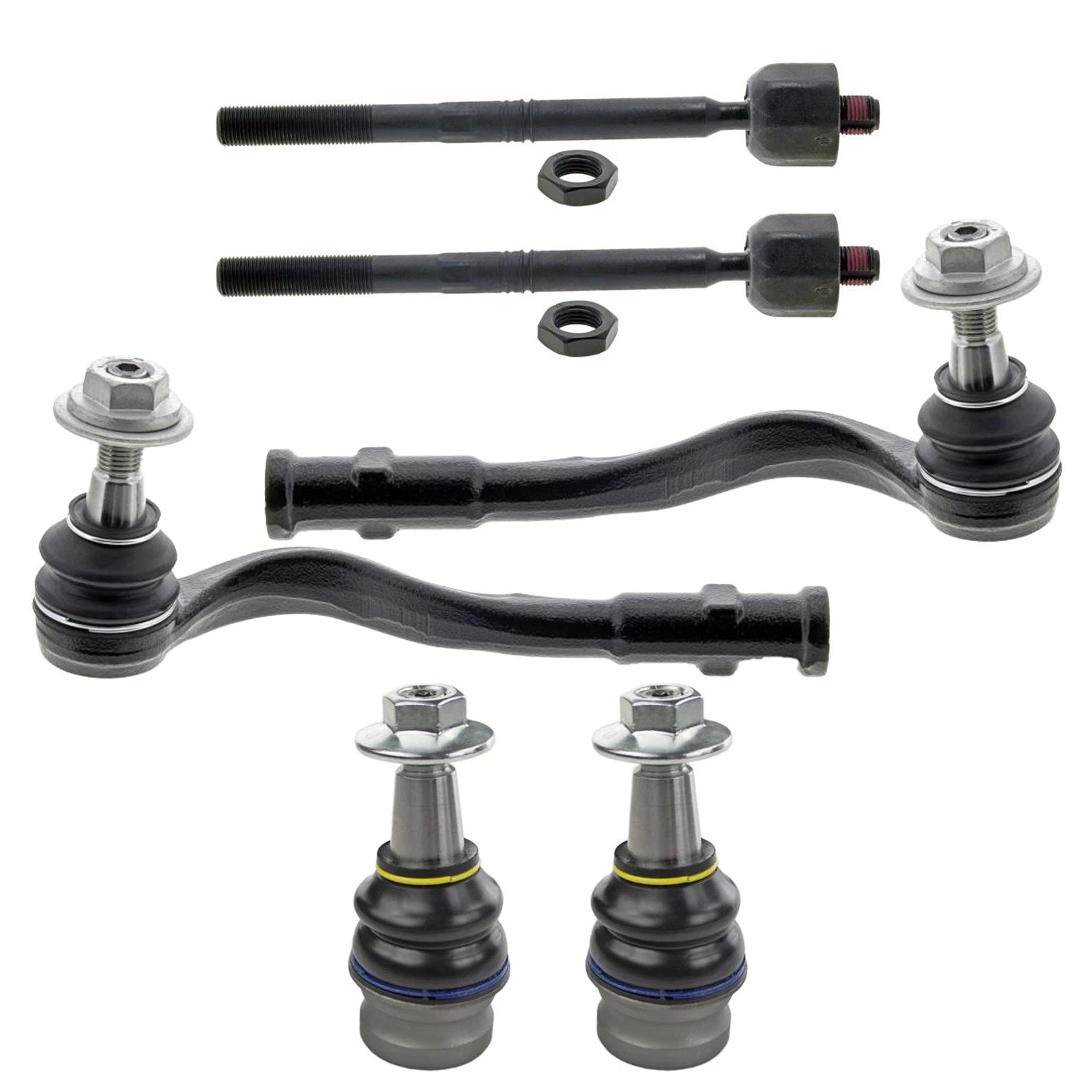 Mevotech Supreme Tie Rods & Lower Ball Joints Kit for Audi Q5 (2009–2017)