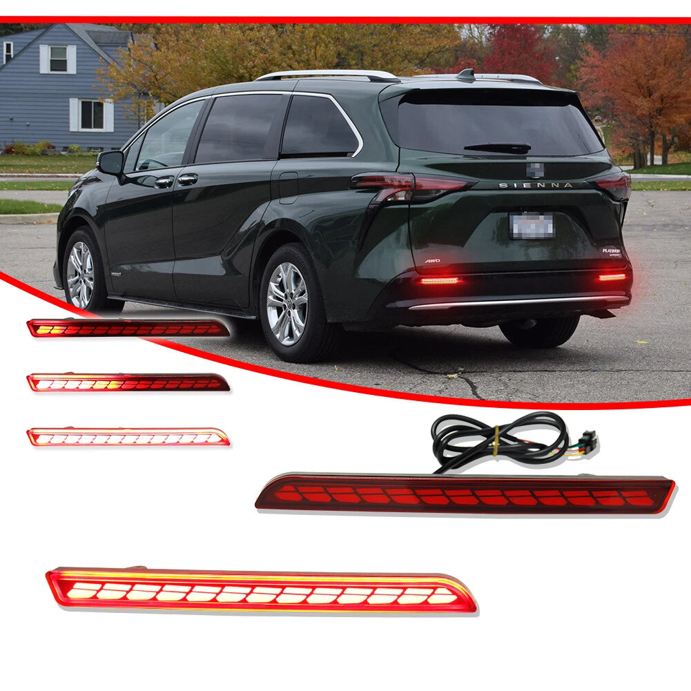 LED Rear Bumper Light for Toyota Sienna (2021–2026)