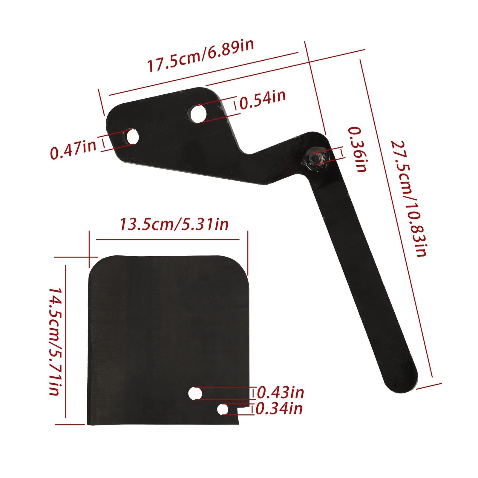 Bobtach Handle Wedge Kit for Bobcat Skid Steer 843, 741, 742 (Rebuild)