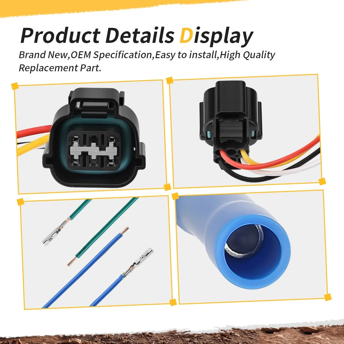Idle Air Control Valve Pigtail Harness Kit for Polaris Ranger RZR (2008–2014) 2878507