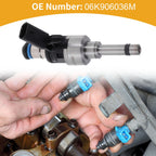 1 Pc No.06K906036M Fuel Injector for Audi A3 (2019–2020)