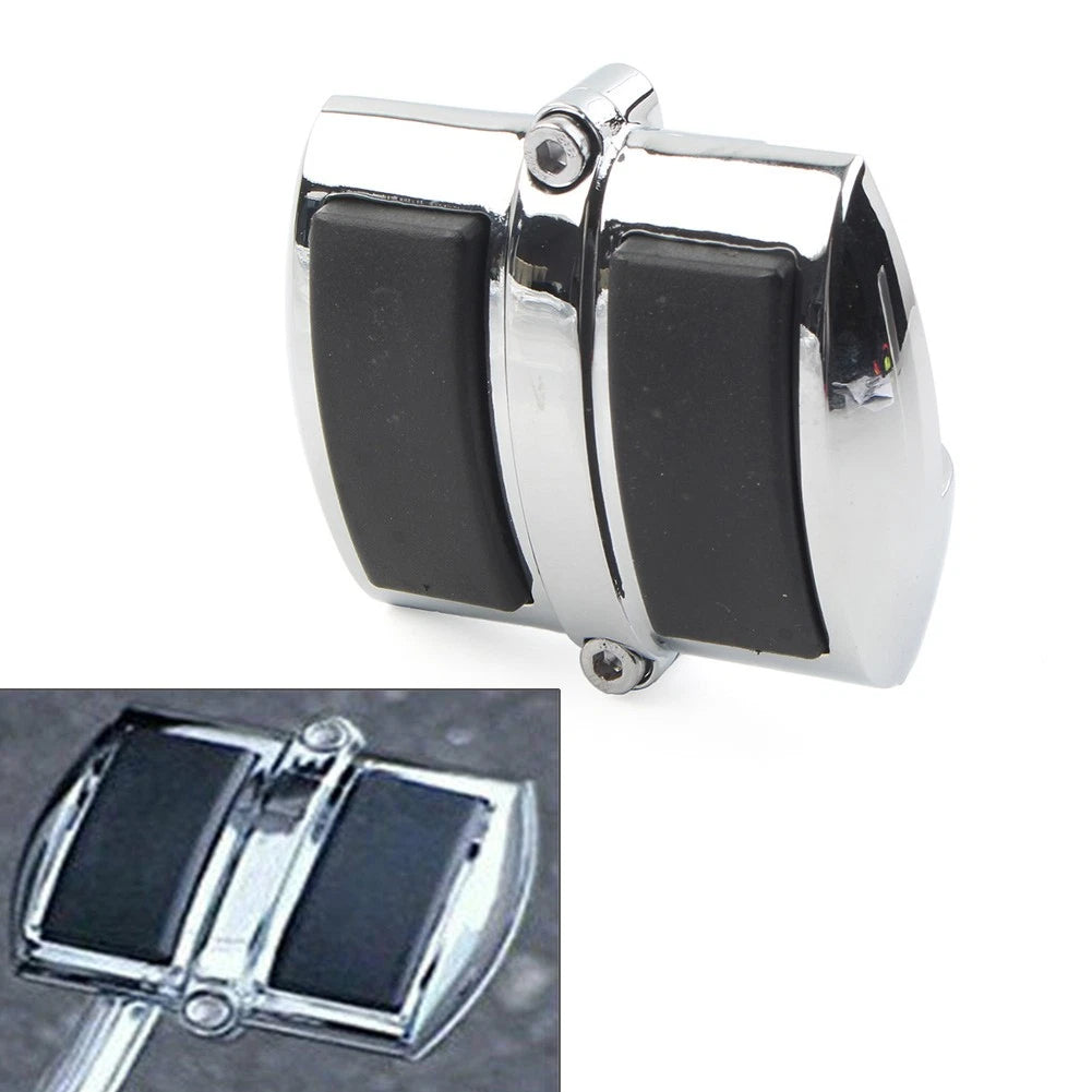 Chrome Rear Gear Shift Brake Pedal Cover for Honda Shadow 750 1100 (1997–2007)