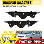 Set of 2 Bumper Brackets for Nissan Sentra (2007–2012)