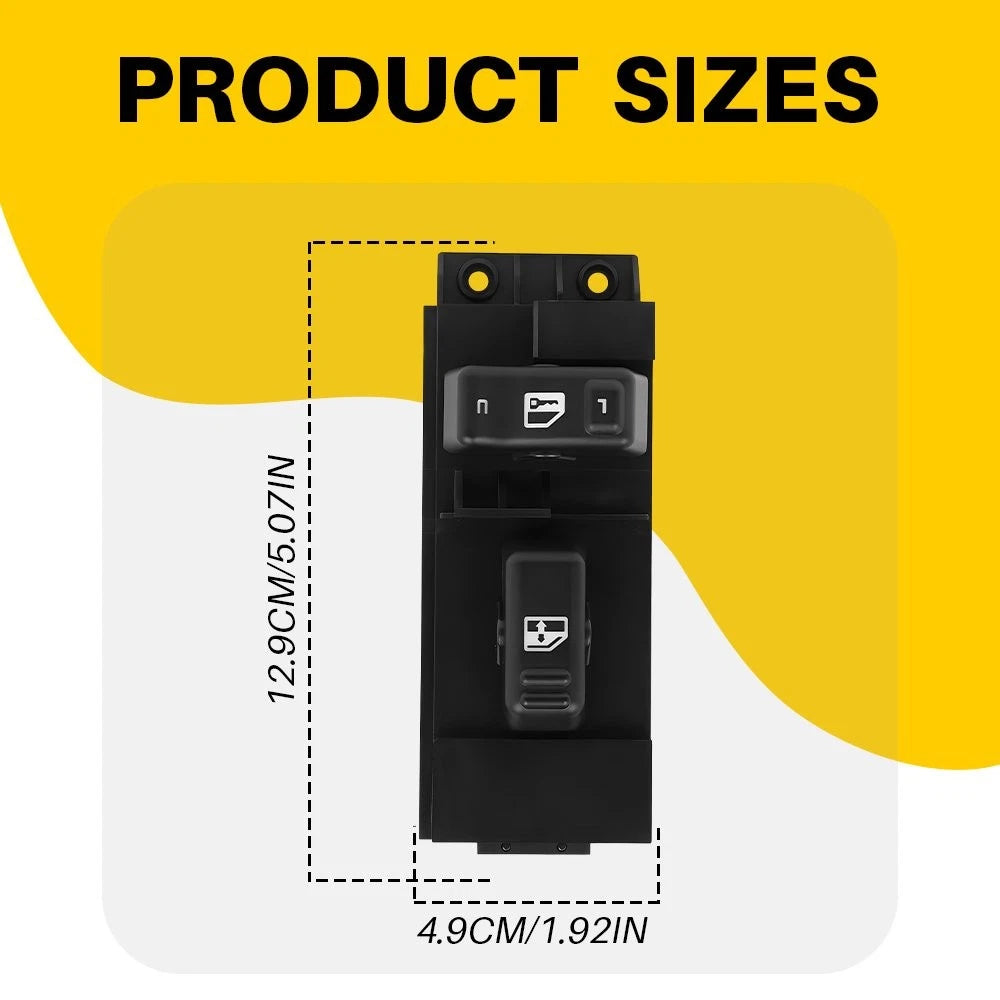 Power Window Switch for Chevy Silverado/Avalanche/Suburban/GMC Sierra (2007–2014)