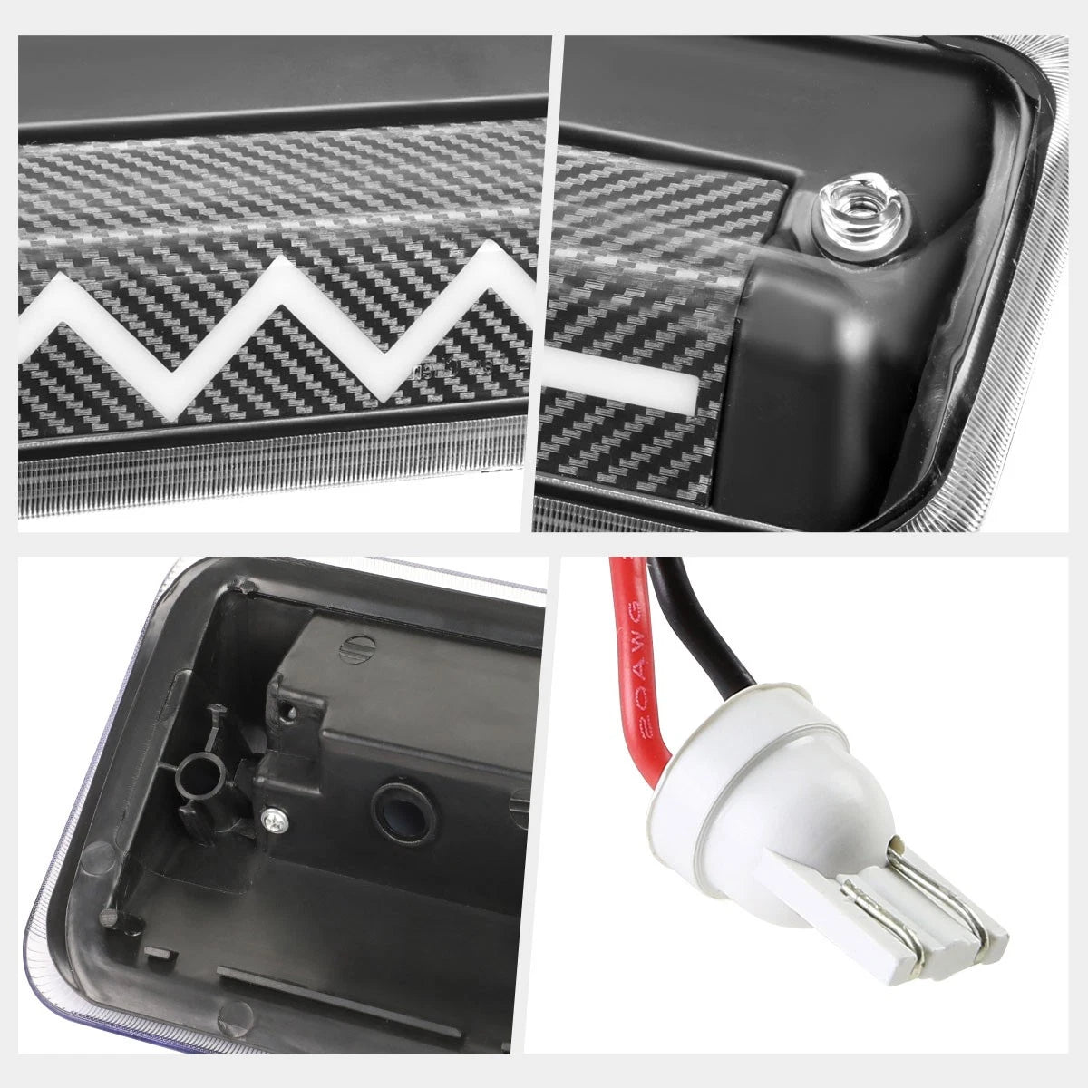 Sequential Heartbeat LED Third Tail Brake Light for F150 (2004–2008) & Explorer (2007–2010)