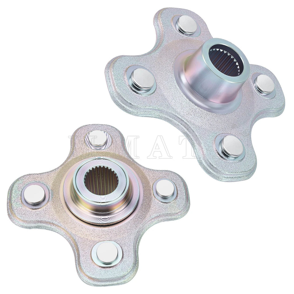 Set of 2 Rear Wheel Hubs for Yamaha YFM350G YFM350FG 4x4 Grizzly 350 (2007–2011)