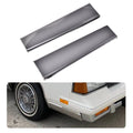 Set of 2 Front Lower Fender Chrome Molding Trim for Cutlass Supreme