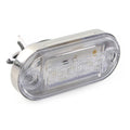 12V 3 SMD LED Amber Signal Light for Truck Trailer RV Boat Car