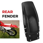 Rear Fender Black for Honda XR80R XR100R (1985–2000)