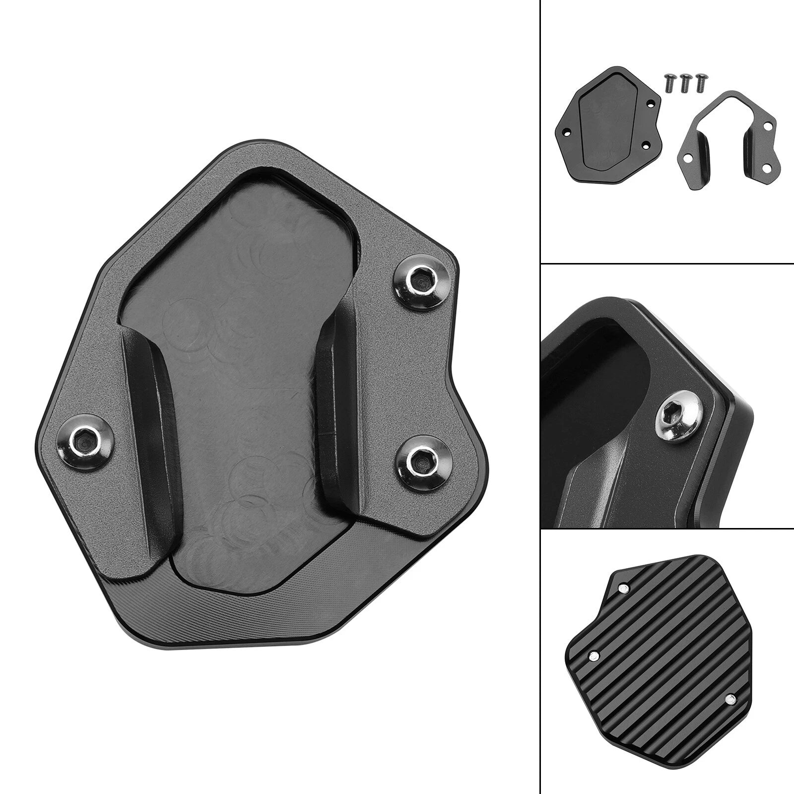 Kickstand Enlarger Plate Pad for Tiger 800/XC/XCA/XR/XRT (2010–2020)