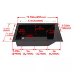 Recessed Trolling Motor Foot Pedal Pan for Minn Kota 100RTMP
