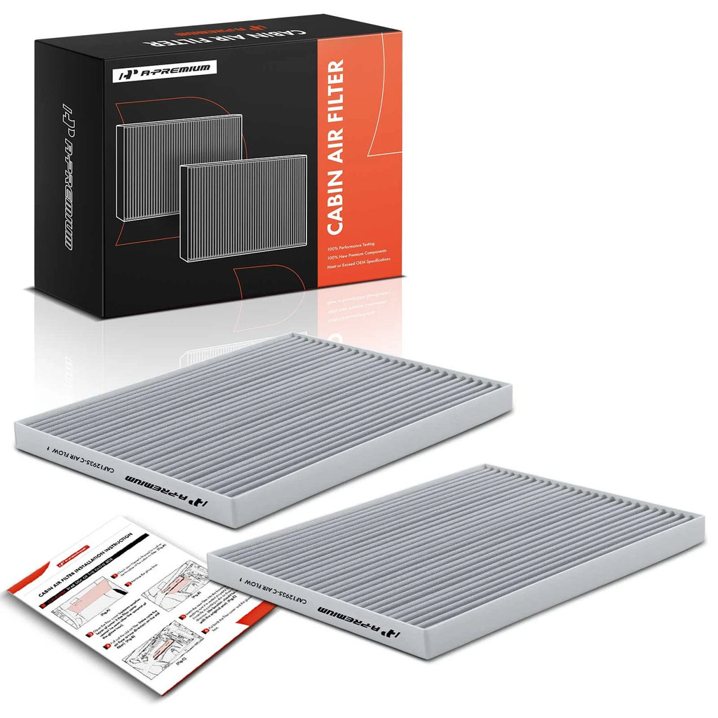 2X Activated Carbon Cabin Air Filter for Jeep Grand Cherokee (2022–2024)