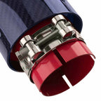 63mm Tail Pipe Tip for Car Exhaust - 2.5 Inlet, 3.5 Inch, Universal Fit