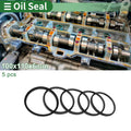 Set of 5 Oil Seal Rotary Shaft Seal NBR Rubber 100x110x6mm
