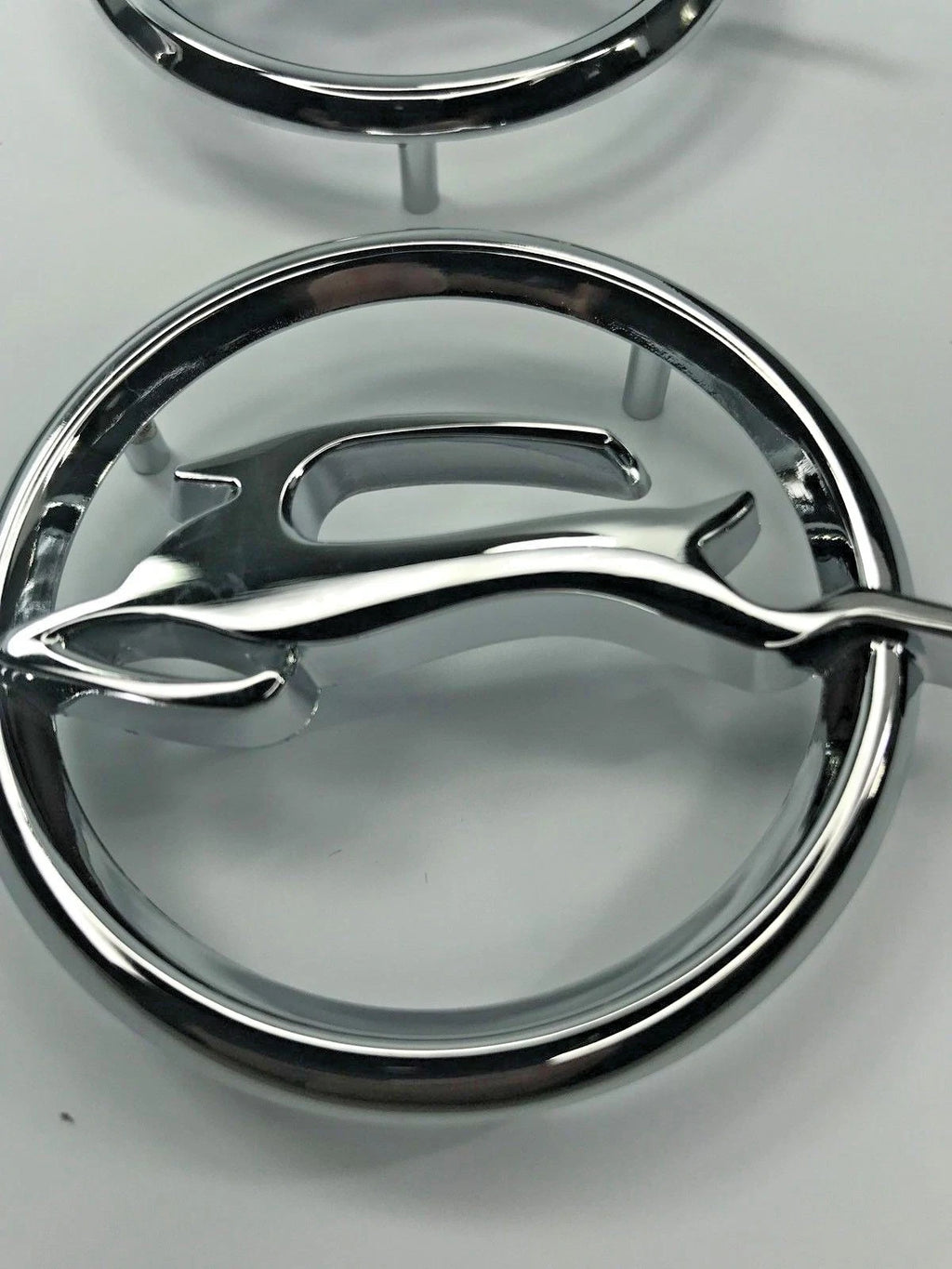 Chrome Quarter Panel Deer Emblems for 1964 Chevrolet Impala