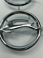 Chrome Quarter Panel Deer Emblems for 1964 Chevrolet Impala