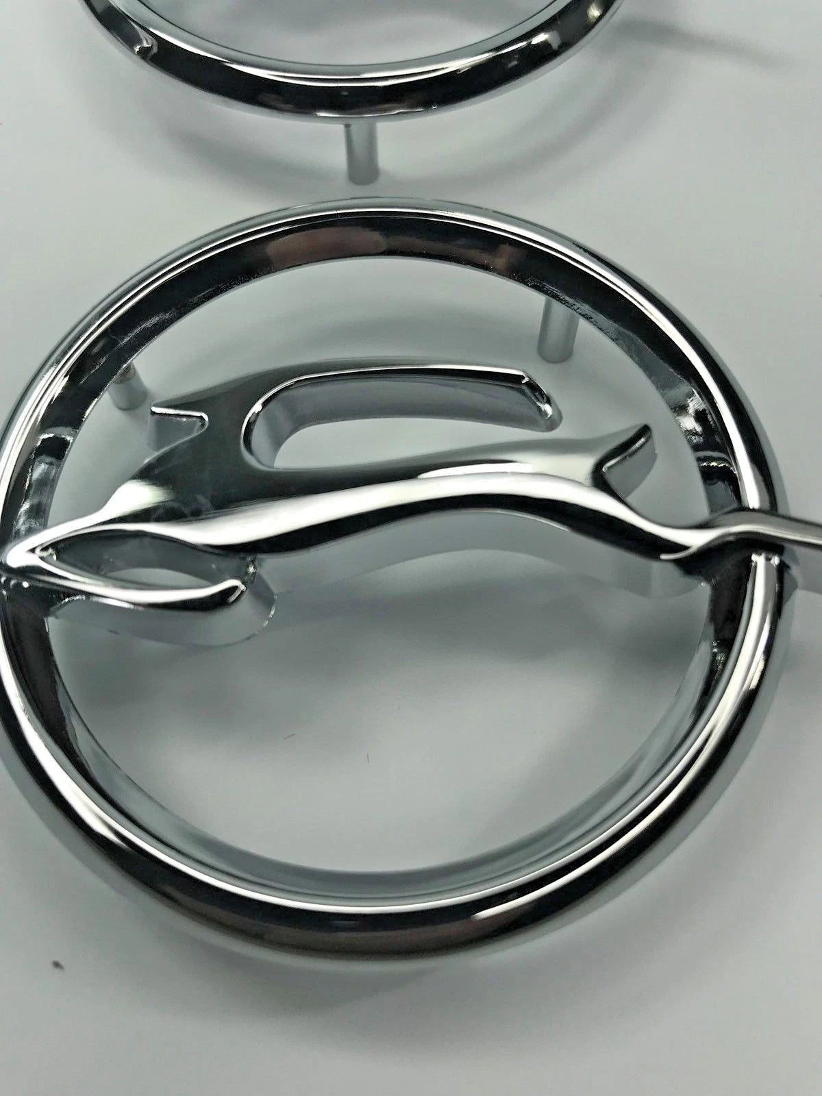 Chrome Quarter Panel Deer Emblems for 1964 Chevrolet Impala