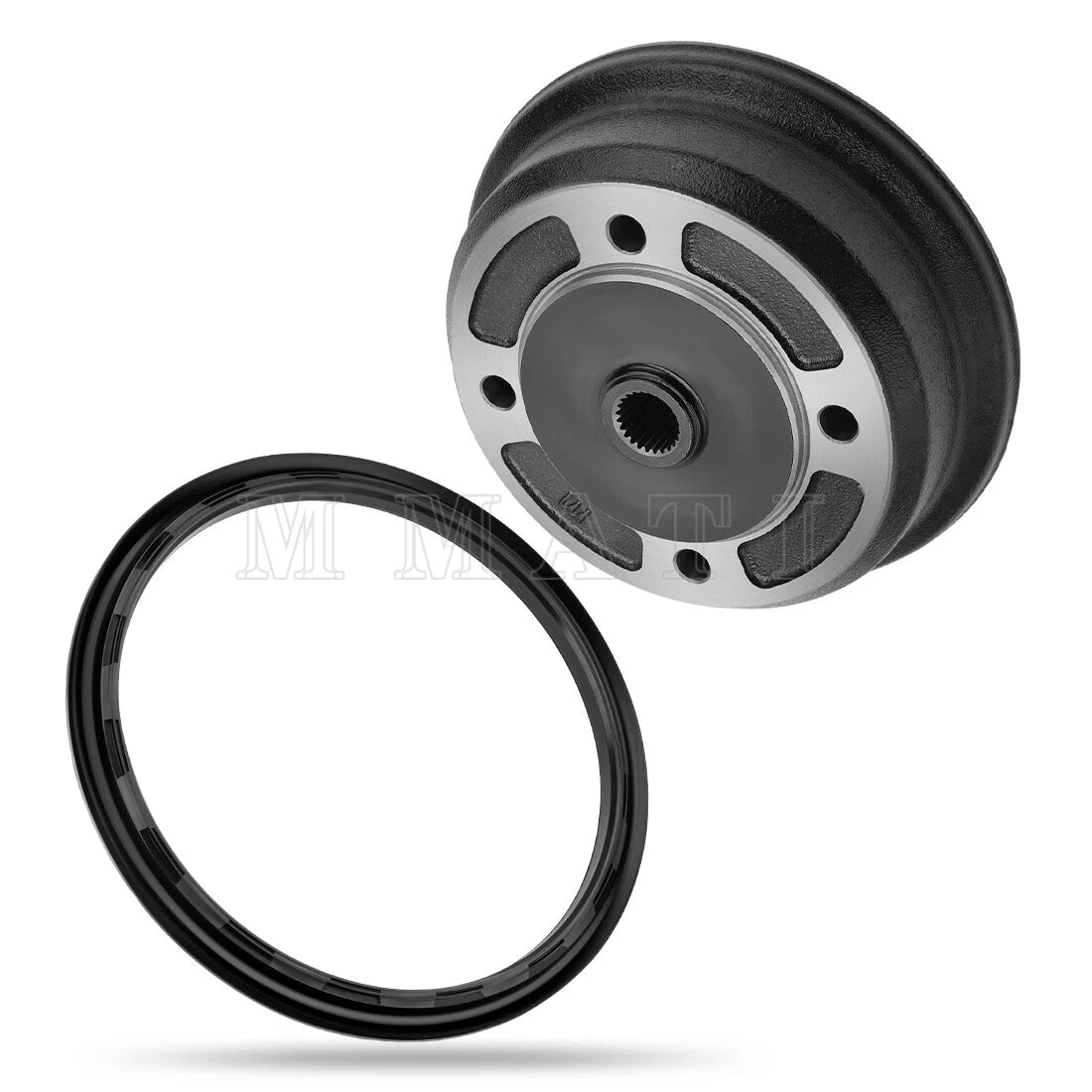 Rear Brake Drum Wheel Hub & Seal for Kawasaki Mule 4010 KAF620 KAF950 (2009–2024)