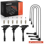 Set of 3 Ignition Coils & 6 Iridium Spark Plugs for Mitsubishi