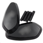 Mirror Block Off Base Plates for Yamaha R1 YZF-R1 (1998–2014) Black