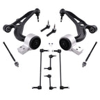 10x Front Lower Control Arms Tie Rods + Rear Sway Bars for 2011-19 Ford Explorer