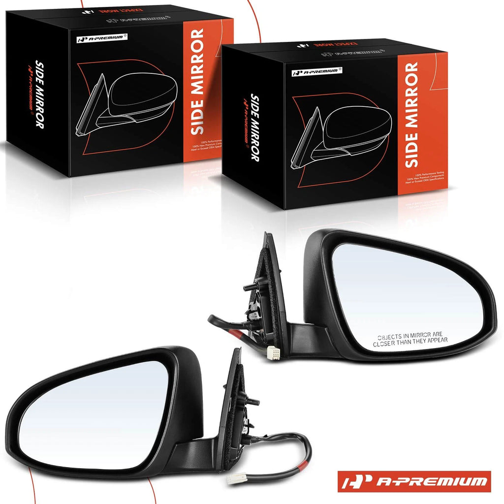 Power Mirror w/ Manual Fold & Heated for Toyota Camry 2012-2014