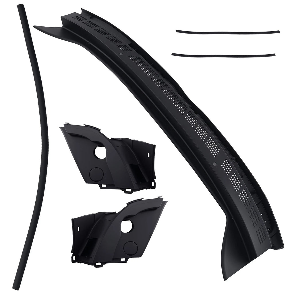 Front Cowl Grille for Honda Civic LX EX-L (2006–2011) 74200-SVA-A00ZA Black
