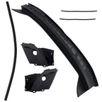 Front Cowl Grille for Honda Civic LX EX-L (2006–2011) 74200-SVA-A00ZA Black