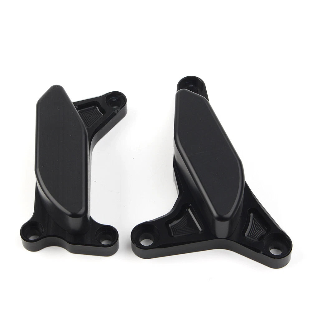 CNC Black Engine Case Slider Protector Cover for Yamaha FZ1 FZ8 (2006–2016)