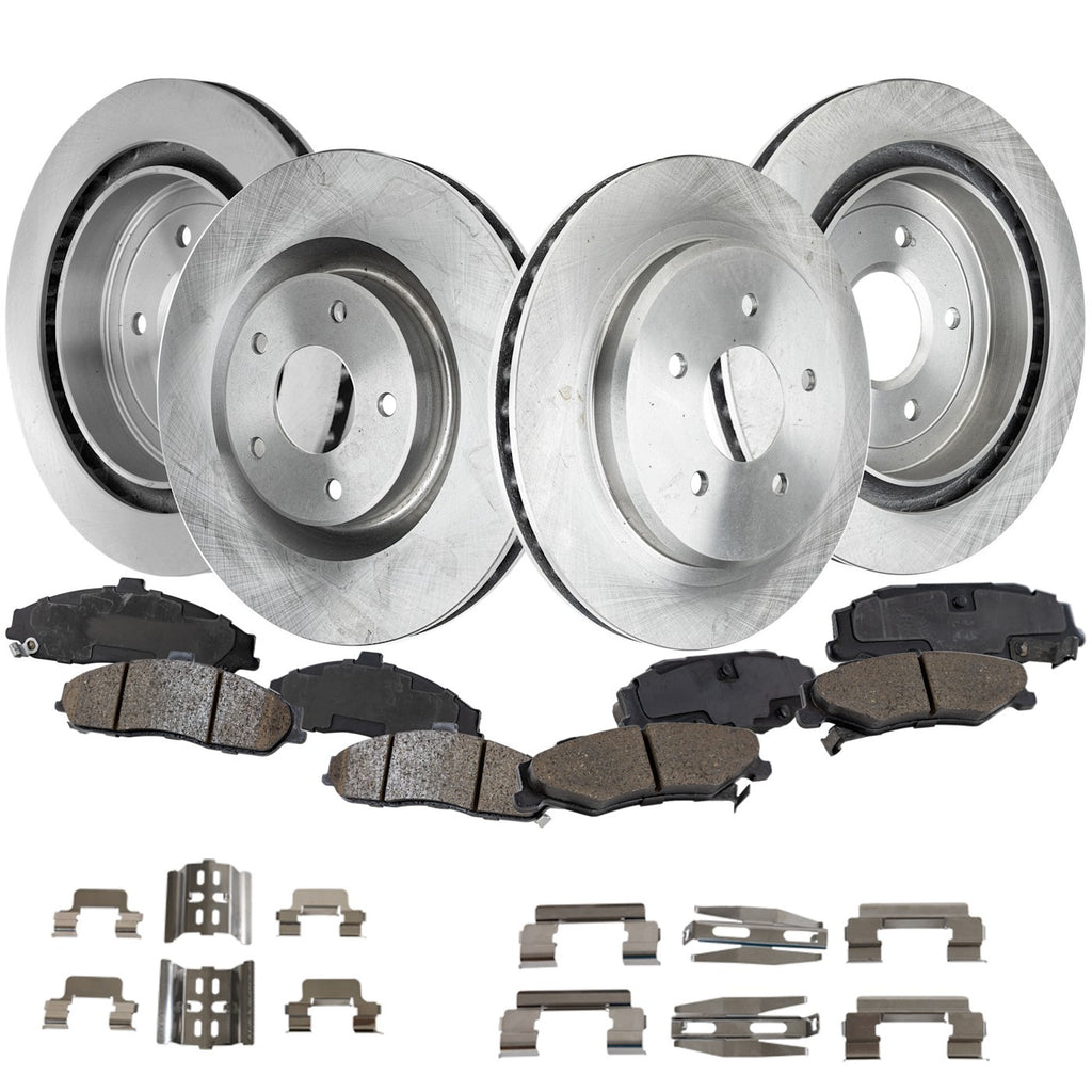 Disc Brake Rotor and Pad Kit for Corvette, Cadillac XLR (2005–2013)