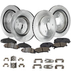 Disc Brake Rotor and Pad Kit for Corvette, Cadillac XLR (2005–2013)
