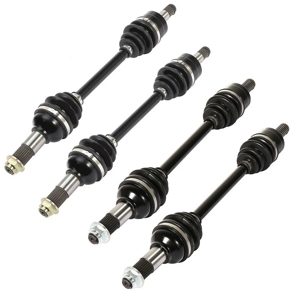 Set of 4 CV Axles for Yamaha Grizzly 550 700 Kodiak 700
