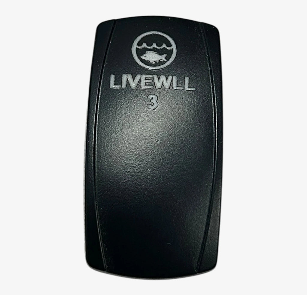 Rocker Switch Cover Replacement for LiveWell 3