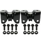Set of 2 Front Torsion Bar Crossmember Mounts for Chevy Silverado GMC (1999–2007)