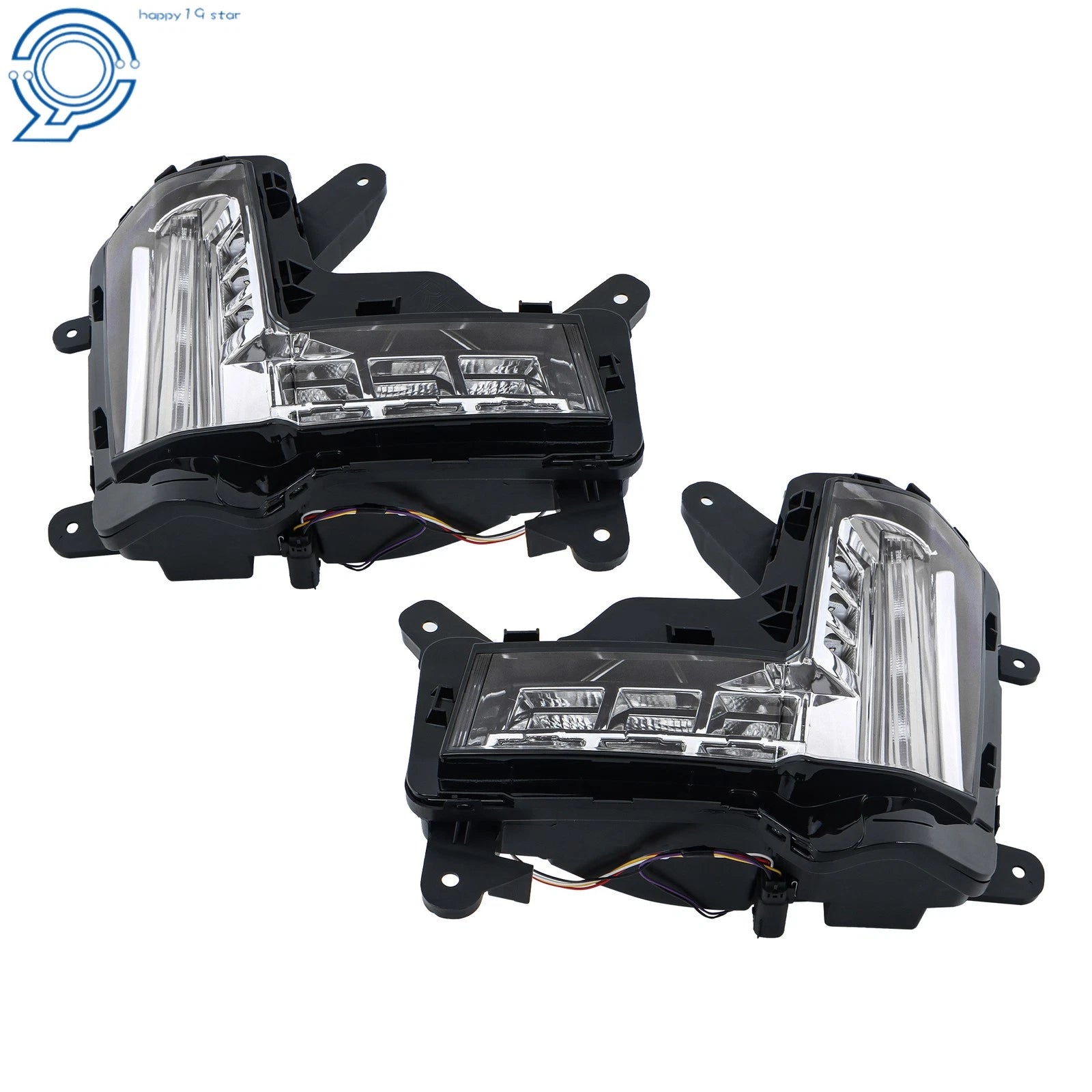Set of 2 Fog Lights for Cadillac Escalade (2015–2020) w/ LED Lamp