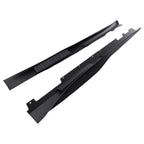 Rocker Side Skirts for Chevy Camaro RS SS (2016–2022) ZL1 Style Black PP Pair