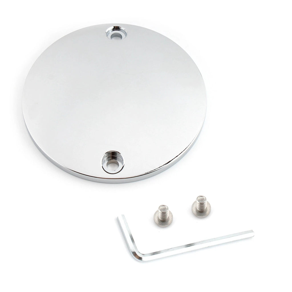 Domed Point Timing Ignition Timer Cover Chrome for Harley XL 883 1200 (1986–2003)