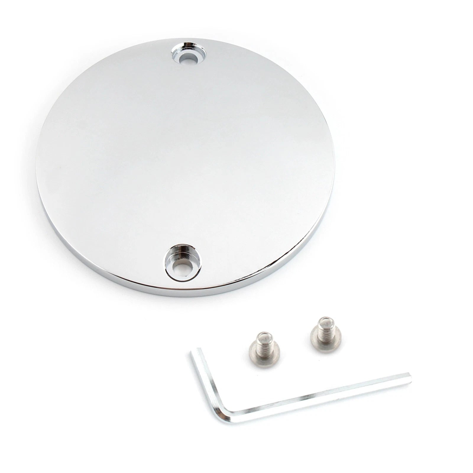 Domed Point Timing Ignition Timer Cover Chrome for Harley XL 883 1200 (1986–2003)