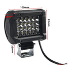 LED Work Light for Universal Vehicles (4 Inch, Spot, Stainless Steel)